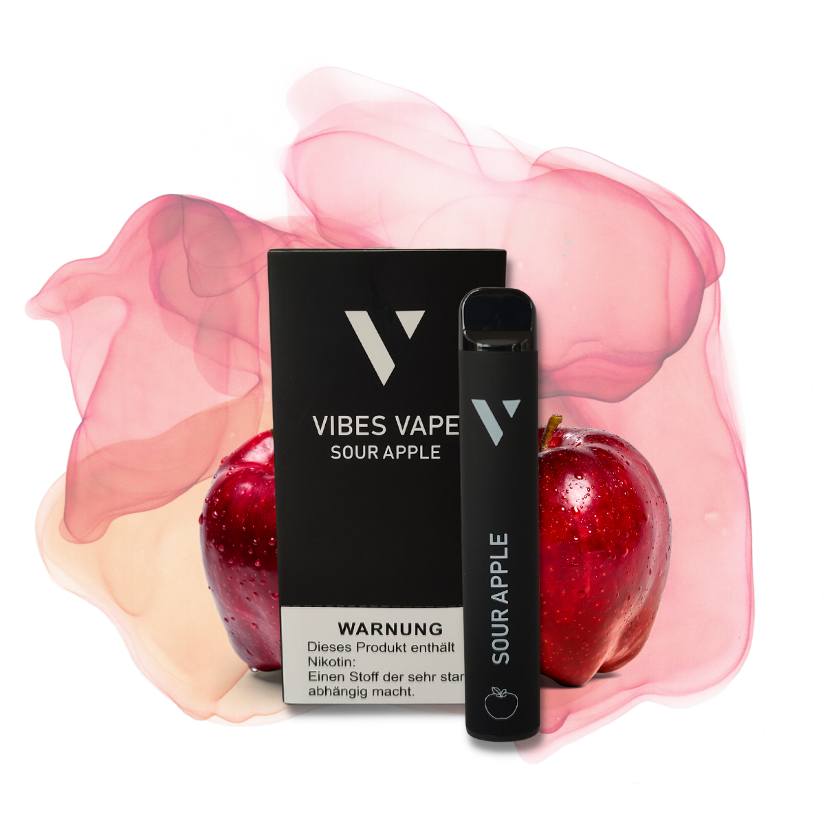 10x Vibes Vape - Sour Apple - vibesvape.de